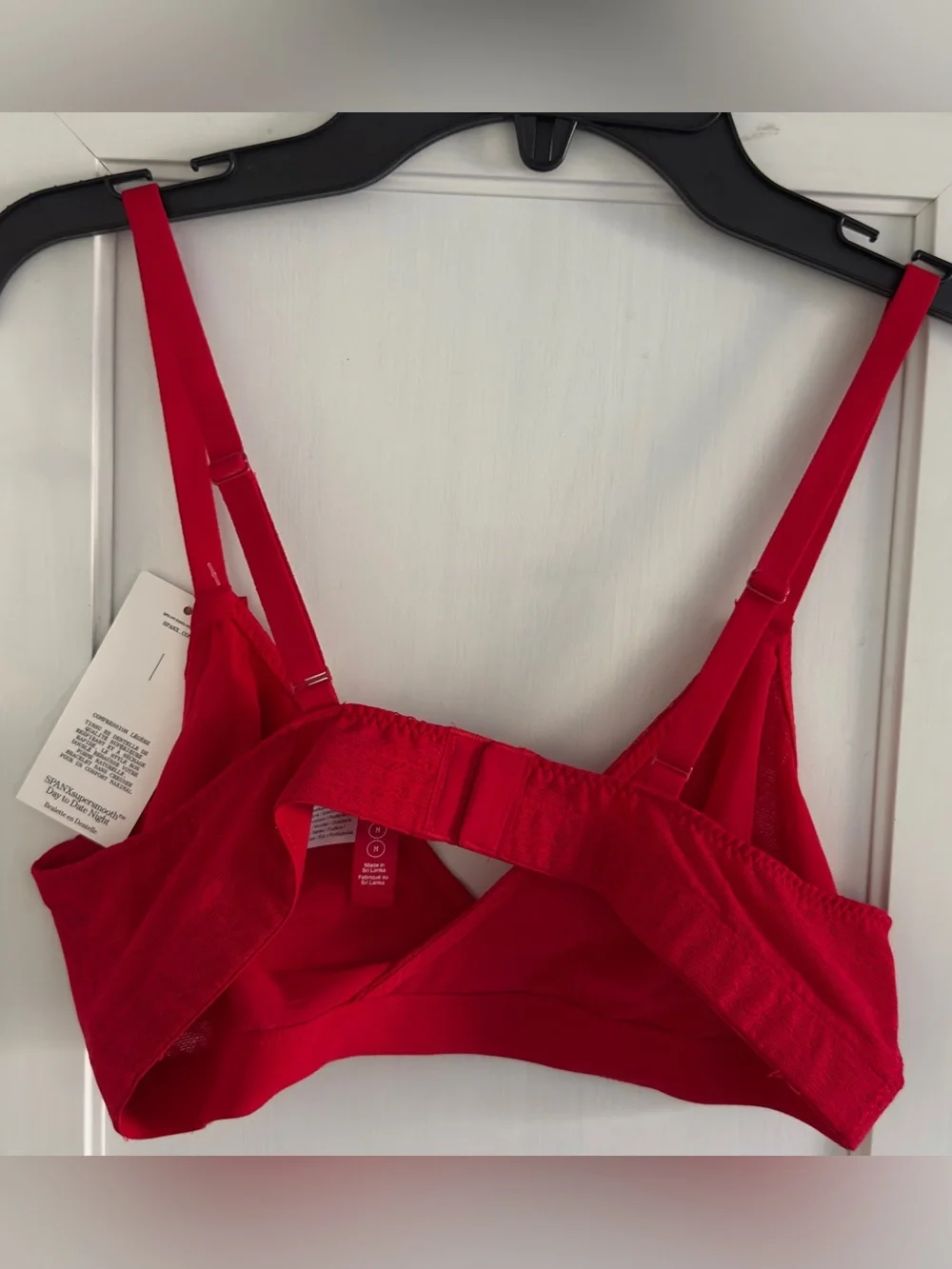 Spanx SPANXsupersmooth Day to Date Night Lace Bralette in Black Size Medium